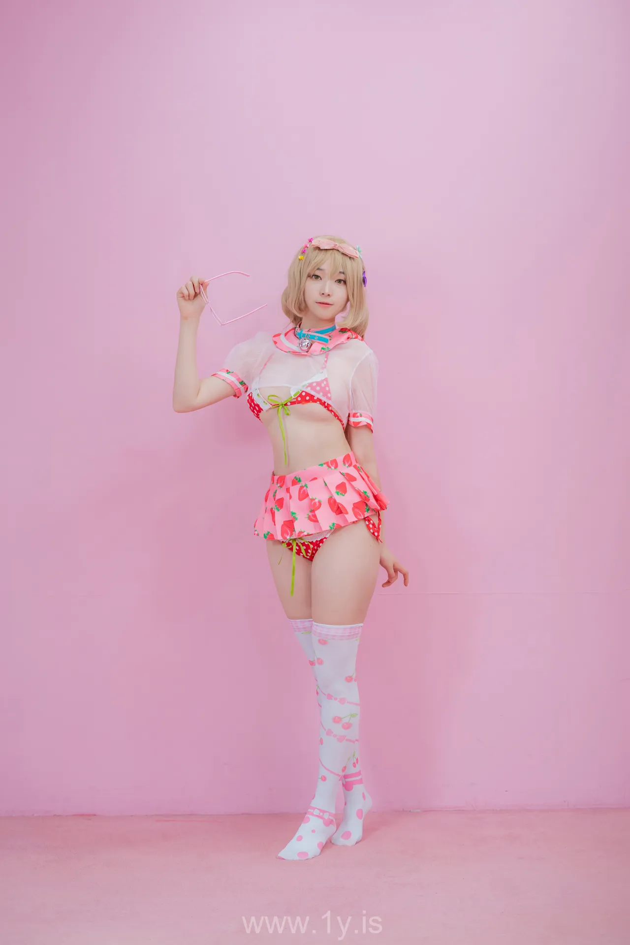 BamBi(밤비) NO.59 [CREAMSODA] Over knee socks